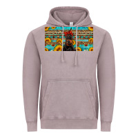 Vintage Zinc doberman with sunflowers license plate Vintage Hoodie - Artiststas