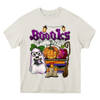 Cream boooks Heavy Core Tee - BarkalooDesign