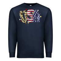 Navy Usa America Premium Sweatshirt - Bettercallsaul