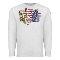Oatmeal Heather Usa America Premium Sweatshirt - Bettercallsaul