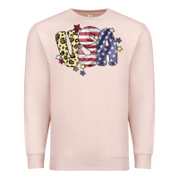 Pale Pink Usa America Premium Sweatshirt - Bettercallsaul