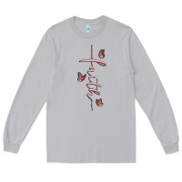 Moon Dust faith cross Long Sleeve Tee - MaliasSmallBusiness