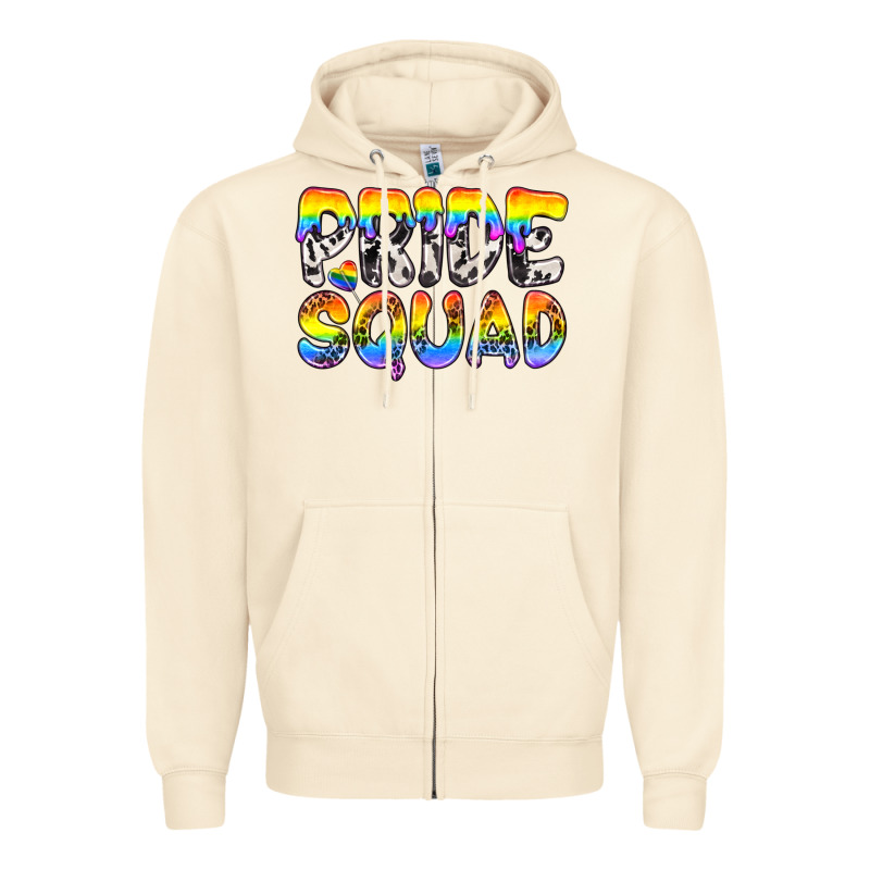 Western Lgbtq+ Pride Squad Zipper Hoodie by BundleAndBundleShop | Teevron