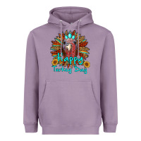 Lavender happy turkey day sunflower Heavyweight Hoodie - RanaPortraitStore