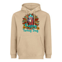 Mushroom happy turkey day sunflower Heavyweight Hoodie - RanaPortraitStore