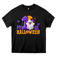 Black My 1st Halloween Heavy Core Tee - texasbilliewilder