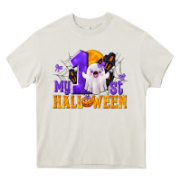 Cream My 1st Halloween Heavy Core Tee - texasbilliewilder