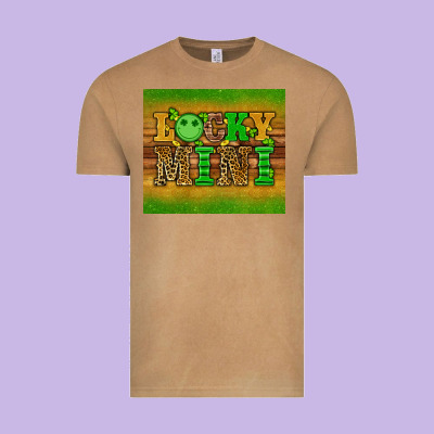 St Patricks Day Lucky Mini Vintage Tee Designed By Artiststas