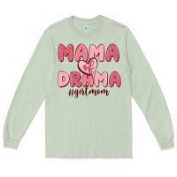 Matcha mama of drama girl mom Long Sleeve Tee - MaliasSmallBusiness