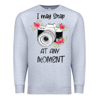 Heather Grey I May Snap At Any Moment Premium Sweatshirt - Bettercallsaul