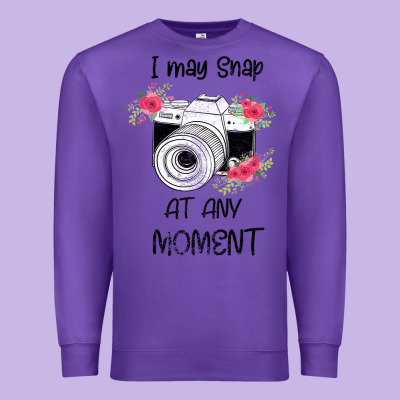 I May Snap At Any Moment Premium Sweatshirt Designed By Bettercallsaul