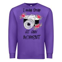 Purple I May Snap At Any Moment Premium Sweatshirt - Bettercallsaul