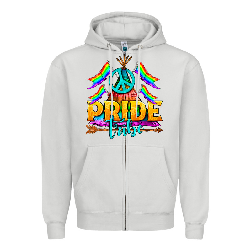 Lgbtq+ Pride Tribe Zipper Hoodie by BundleAndBundleShop | Teevron