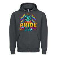 Smoke LGBTQ+ Pride Tribe Zipper Hoodie - BundleAndBundleShop