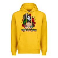 Lemon Mexicana messy bun Premium Hoodie - NancyCooperArtShop