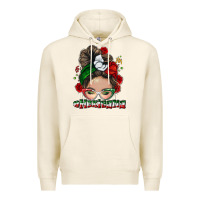Tofu Mexicana messy bun Premium Hoodie - NancyCooperArtShop