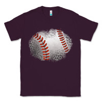 Plum leopard baseball patch Classic Tee - Jasminsmagicworld