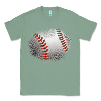 Sage leopard baseball patch Classic Tee - Jasminsmagicworld