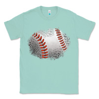 Seafoam leopard baseball patch Classic Tee - Jasminsmagicworld