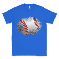 True Royal leopard baseball patch Classic Tee - Jasminsmagicworld