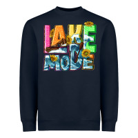 Navy Lake mode summer Heavyweight Sweatshirt - NancyCooperArtShop