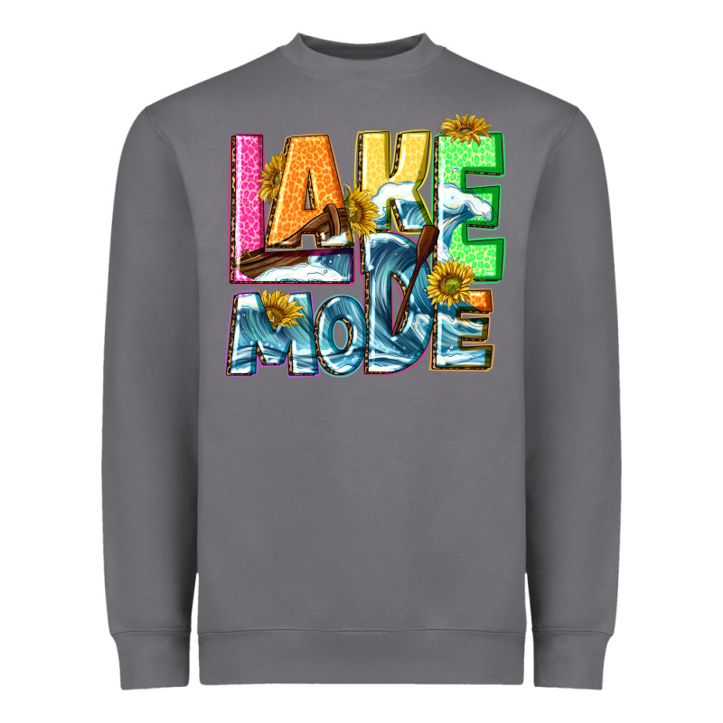 Lake Mode Summer Heavyweight Sweatshirt by NancyCooperArtShop | Teevron