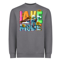 Storm Lake mode summer Heavyweight Sweatshirt - NancyCooperArtShop