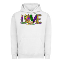 Pigment Lunar Rock love teacher mardi gras Urban Hoodie - OliviaCreatesArt