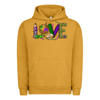 Pigment Peanut Butter love teacher mardi gras Urban Hoodie - OliviaCreatesArt