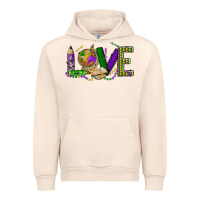 Sandshell love teacher mardi gras Urban Hoodie - OliviaCreatesArt