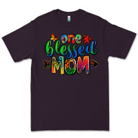 Plum one blessed mom autism Premium Tee - Zillion Design Studio