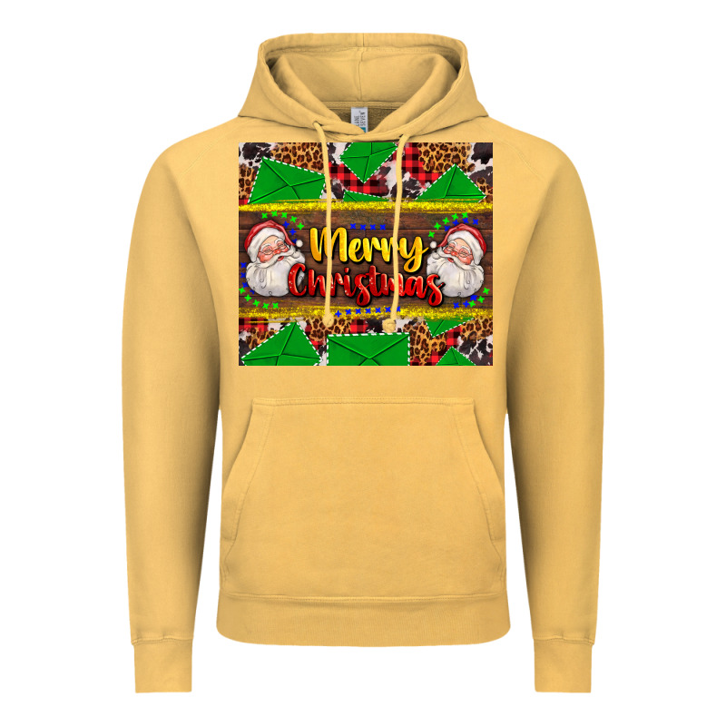 Merry Christmas With Santa Claus Vintage Hoodie by AdoDesignShop | Teevron