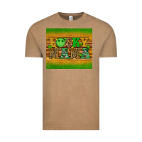 Vintage Coffee st patricks day lucky mama Vintage Tee - Artiststas