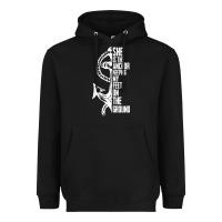 Black she is the anchor keeping my feet on the ground Heavyweight Hoodie - Bettercallsaul