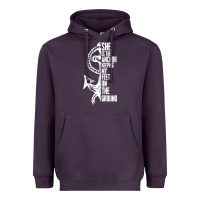 She Is The Anchor Keeping My Feet On The Ground Heavyweight Hoodie | Teevron