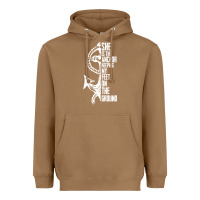 Toasted Coconut she is the anchor keeping my feet on the ground Heavyweight Hoodie - Bettercallsaul
