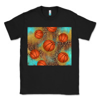 Black western basketball Classic Tee - AdoDesignShop