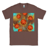 Chestnut western basketball Classic Tee - AdoDesignShop