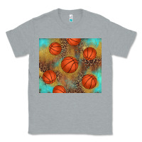 Heather Grey western basketball Classic Tee - AdoDesignShop