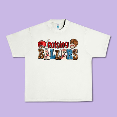 Raising Ballers Urban Heavy Tee Designed By Adodesignshop