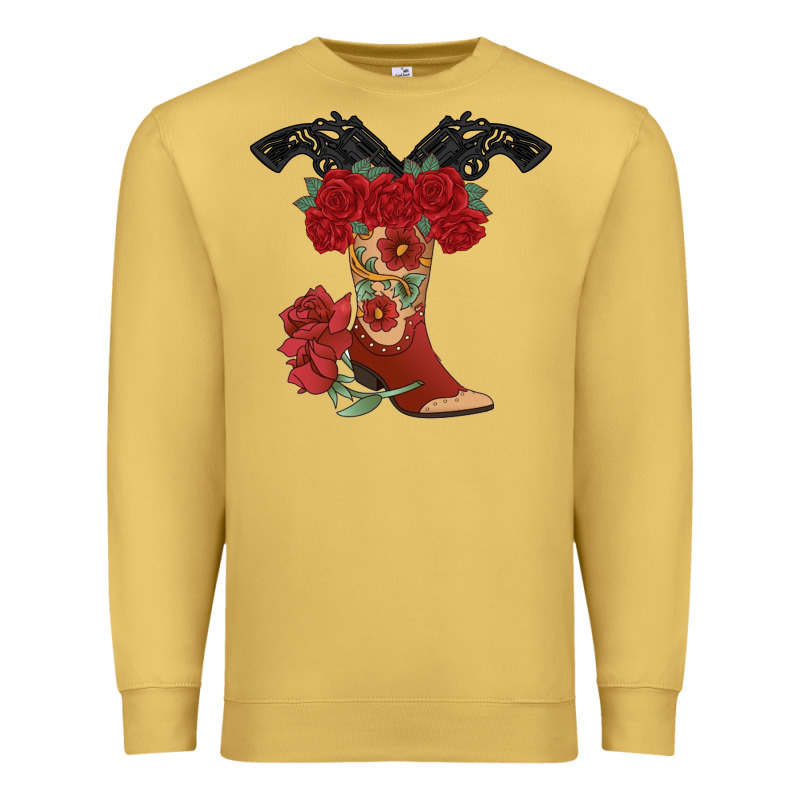 Cowboy Boots Premium Sweatshirt by Bettercallsaul | Teevron