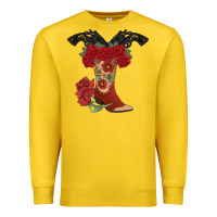 Lemon Cowboy Boots Premium Sweatshirt - Bettercallsaul