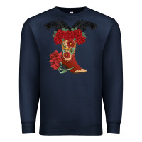 Navy Cowboy Boots Premium Sweatshirt - Bettercallsaul