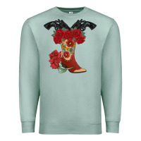 Seafoam Cowboy Boots Premium Sweatshirt - Bettercallsaul