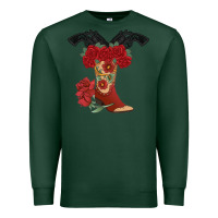 Sports Green Cowboy Boots Premium Sweatshirt - Bettercallsaul