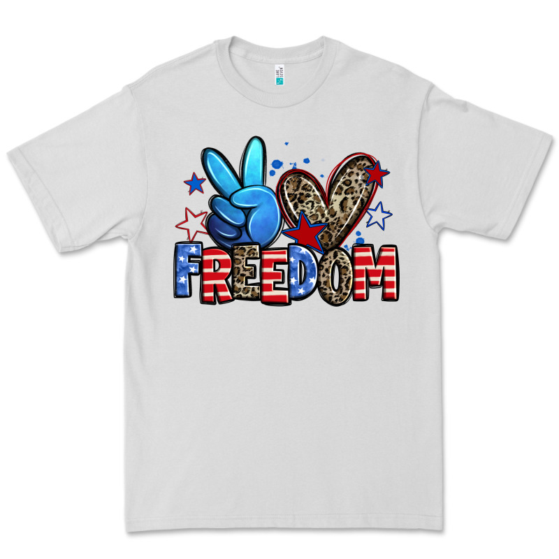 Peace Love Freedom Premium Tee by Zillion Design Studio | Teevron