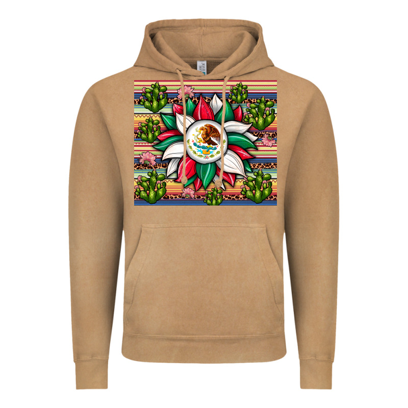 Sunflower Mexican Flag Tumbler Vintage Hoodie by JahusDesignShop | Teevron