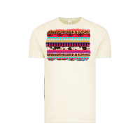 Vintage Arctic aztec western leopard cowhide background Vintage Tee - AdoDesignShop