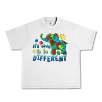 Lunar Rock it's okay to be different elephant autism awareness Urban Heavy Tee - BarkalooDesign