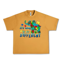 Peanut Butter it's okay to be different elephant autism awareness Urban Heavy Tee - BarkalooDesign